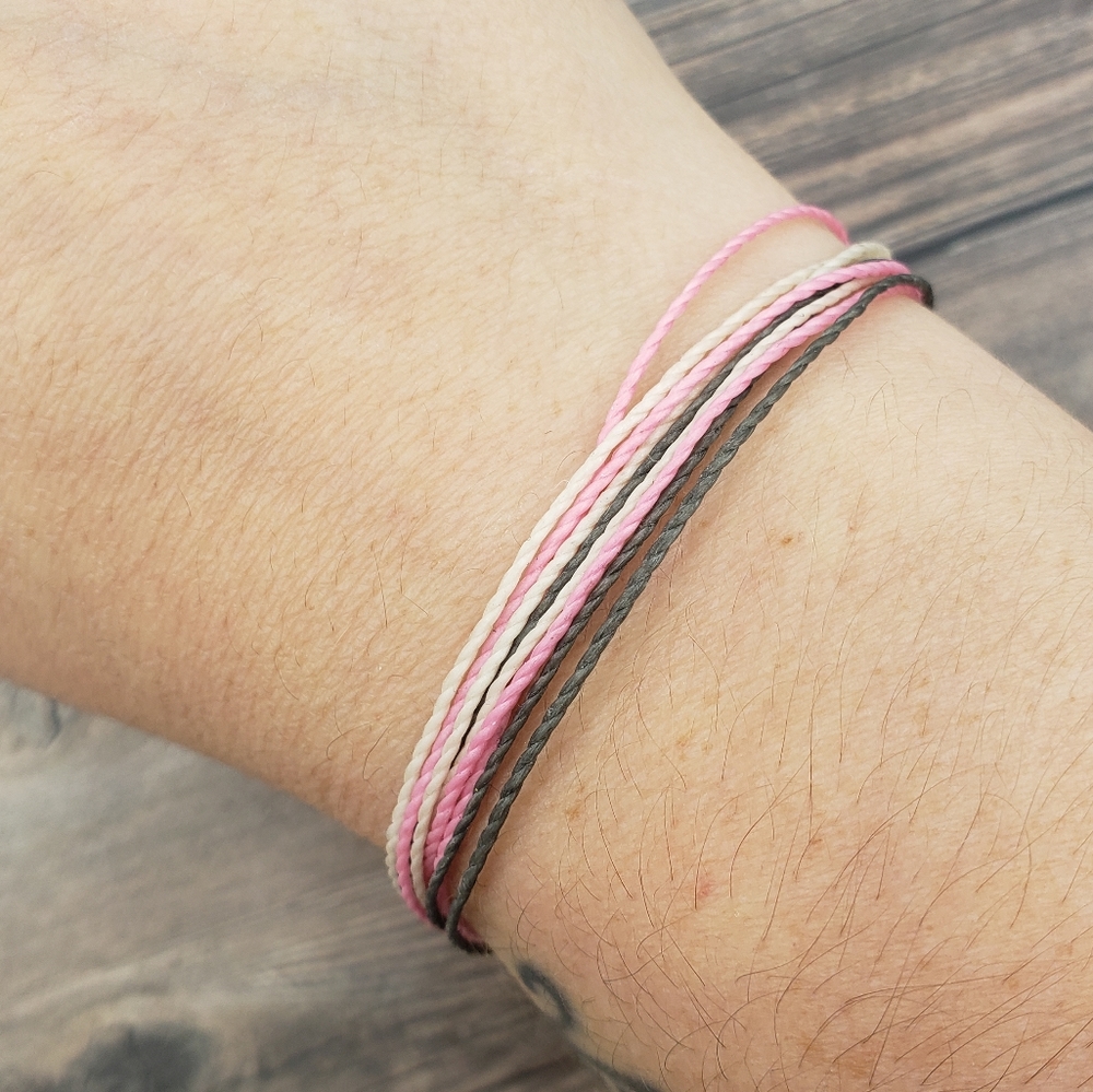 NEW Puravida Breast Cancer Bracelet